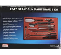 Набор для чистки краскораспылителя 22 предмета Dino-Power LS-207