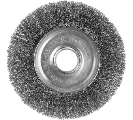 Щетка плоская металлическая (125х22 мм) для УШМ TUNDRA 1032365