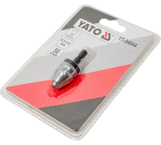Патрон для шурупповерта и дрели YATO  0,5-3,0 HEX YT-04644 369204644 092 1