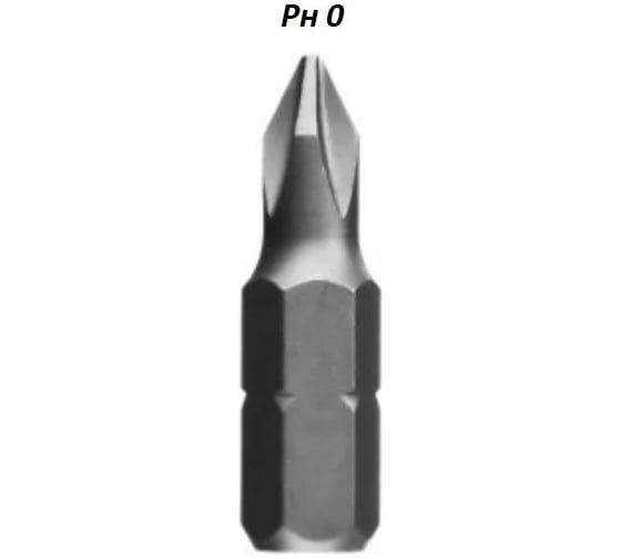 Бита крестообразная (PH1; 25 мм; 1/4") Forsage F-121251 929