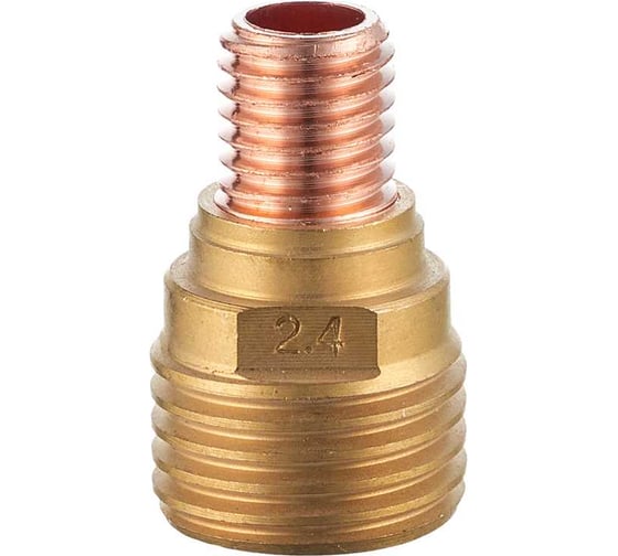 Держатель цанги газовая линза для горелки 2.4 мм (TS 9-20-24-25) ATLASWELD ATLWP-9/20/2513N24