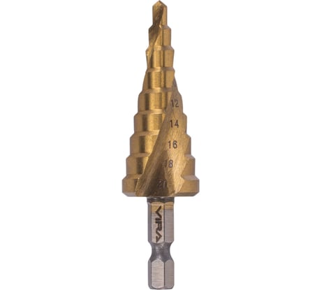 Сверло ступенчатое спиральное 4-20 мм VIRA 551421
