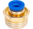 Фитинг металлический 8 мм - наружная резьба 1/2 Pegas pneumatic 5218 4