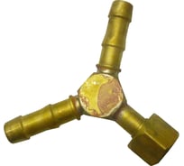 Тройник (9 мм; 9 мм; гайка М16х1.5 мм, правая) СваркаДжет 4301020600028