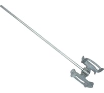 Миксер оцинкованный для сухих смесей 120х520 мм, сталь 2.5 мм, шестигранный хвостовик 8 мм On 02-05-405