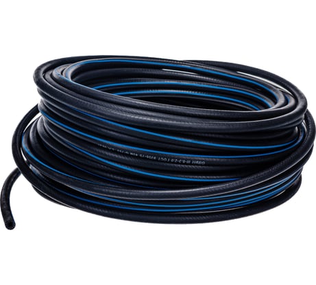 Рукав кислородный 3 класс черный с синей полосой (40 м; D 6.3 мм; 2 МПа) Gigant G-753