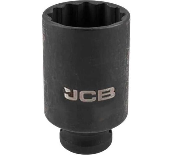 Головка ударная глубокая 42 мм, 12 граней, 3/4"DR JCB JCB-46810042(60587)