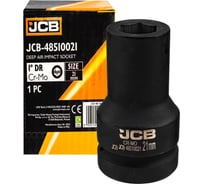 Головка ударная глубокая 6-гранная 21 мм, 1"DR JCB JCB-48510021(60618)