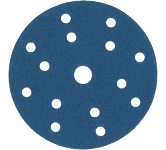 Диск шлифовальный BlueFire H835 (50 шт; 150 мм; P80; 15 отв-й) NORTON 66254444908 1