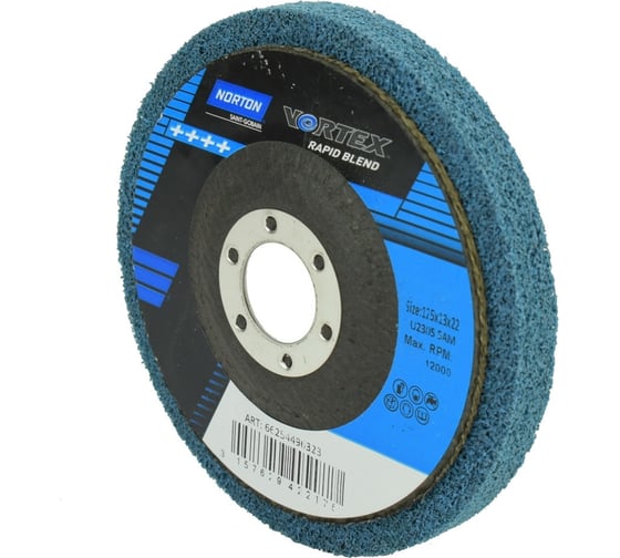 Круг прессованный Vortex RB (125х13х22 мм) NORTON 66254496323 1
