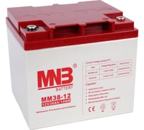 Батарея аккумуляторная АКБ MM38-12 12В 38Ач MNB MM38-12