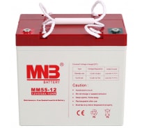 Батарея аккумуляторная АКБ MM55-12 12В 55Ач MNB MM55-12