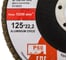 Круг лепестковый плоский 125x22 мм, А60 SKIPER (GFD125-60) 00-00007587 4