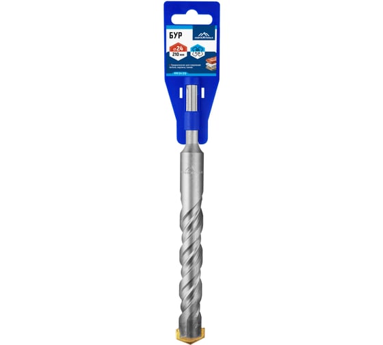 Бур SDS-plus (24х210 мм) Vertextools 999-24-210 1