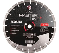 Диск алмазный Асфальт Master Line+ 400x3.2x12x25.4 мм Diam 000725