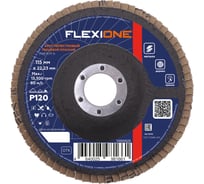 Круг лепестковый плоский (115х22.2 мм; Р120) Flexione 10000525