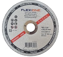 Круг отрезной по металлу и нержавейке (150х1.6х22.23 мм; A40 SBF41) Flexione 10001128
