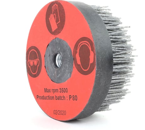 Щетка чашечная (120 мм; M14; P80; полимерный ворс)ОСБОРН 3-109 TAZ120M14H30P80