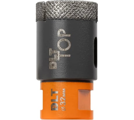 Коронка алмазная для керамогранита и камня TOP 32 мм, М14 DLT 2098