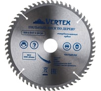 Диск пильный по дереву (210х32-30 мм; 60 зубов) Vertextools 210-60-32 16888663