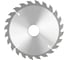 Диск пильный по дереву (160х32-30 мм; 24 зуба) Vertextools 160-24-32 2