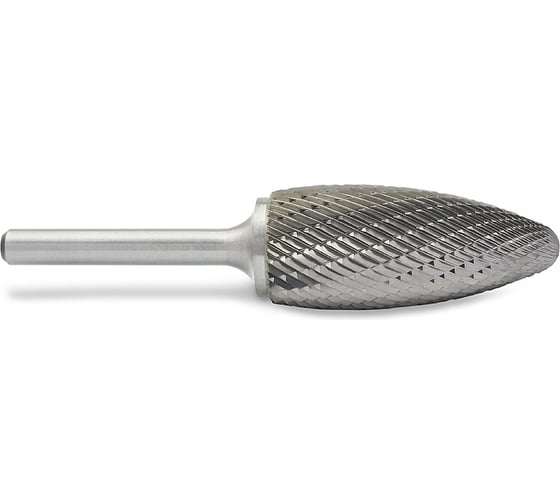 Борфреза (шарошка) твердосплавная по металлу (тип H; 20 мм; двойная насечка) CNCM H204506-ДВ 1