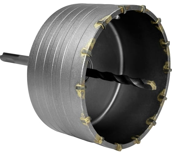 Коронка в сборе по бетону (110 мм; М22) Vertextools 222-0110