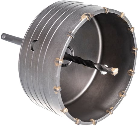 Коронка в сборе по бетону (120 мм; М22) Vertextools 222-0120