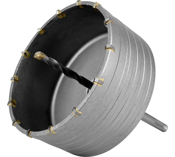 Коронка в сборе по бетону (125 мм; М22) Vertextools 222-0125