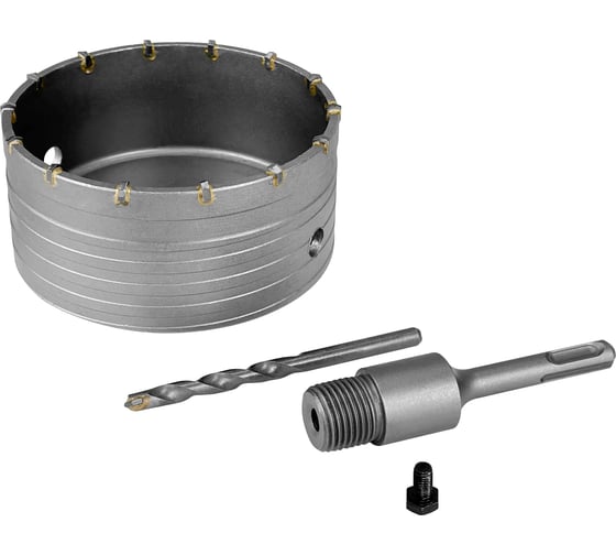 Коронка в сборе по бетону (125 мм; М22) Vertextools 222-0125