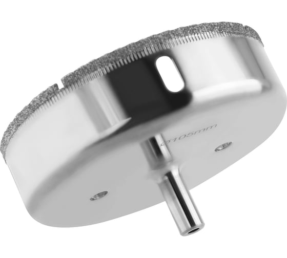 Коронка по стеклу (105 мм; ц/х) Vertextools 333-105