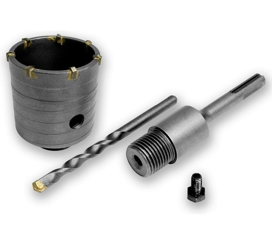 Коронка в сборе по бетону (65 мм; М22) Vertextools 222-0065
