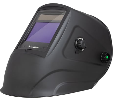 Маска сварщика КОРУНД-Х PLUS, фильтр 9910V с внешним регулятором, без коробки FOXWELD 7392