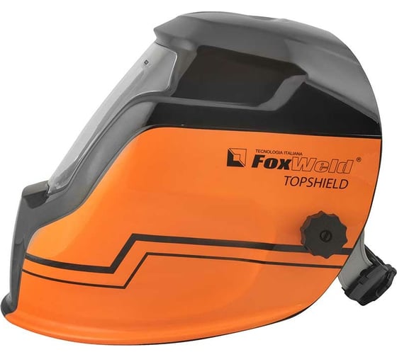 Маска сварщика TOPSHIELD Original, фильтр 9800V, без коробки FOXWELD 6593