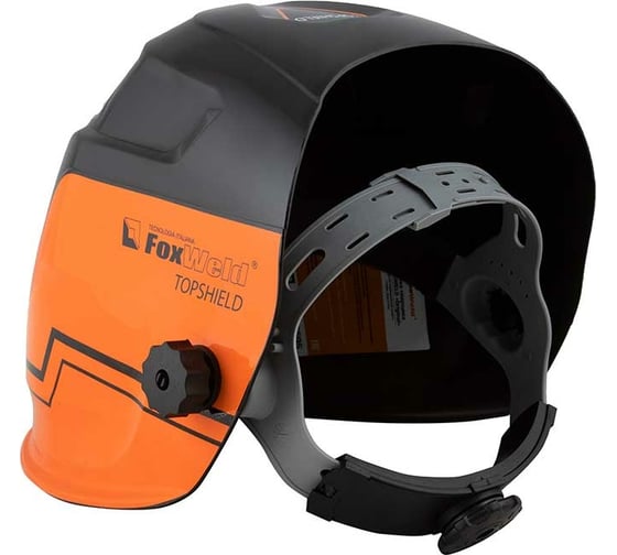 Маска сварщика TOPSHIELD Original, фильтр 9800V, без коробки FOXWELD 6593