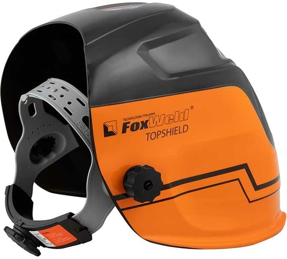 Маска сварщика TOPSHIELD Original, фильтр 9800V, без коробки FOXWELD 6593