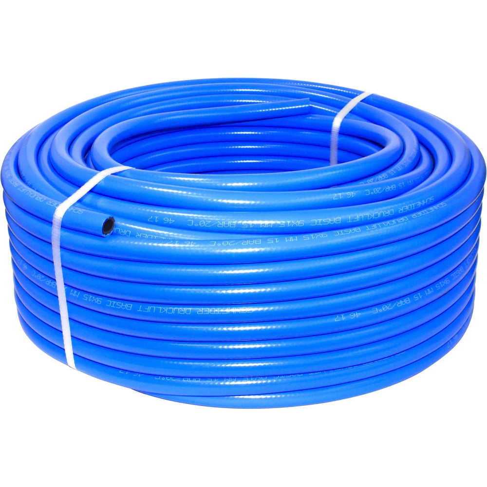 Шланг пневматический ПВХ армированный DLS 40 (16х9 мм; 50 м) Schneider ...