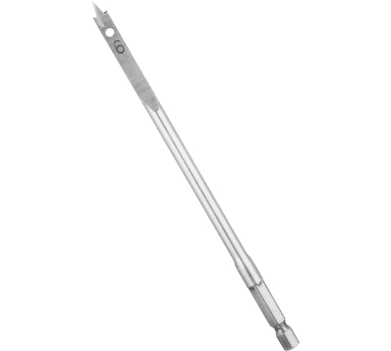 Сверло перовое по дереву (6 мм; шестигранный хвостовик) vertextools 1133-6