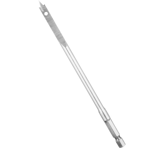 Сверло перовое по дереву (6 мм; шестигранный хвостовик) vertextools 1133-6