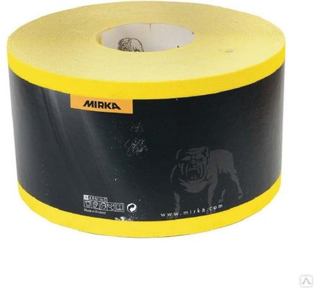 Шлифовальная шкурка Mirka на бумажной основе Mirox (115 мм x 50 м, P100) 1651100110