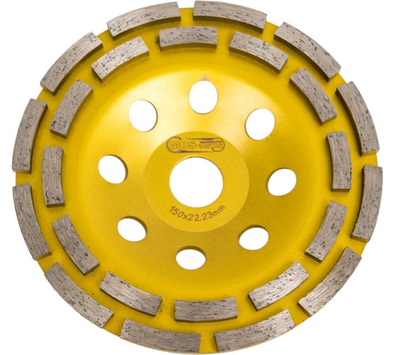 Фреза алмазная сегментная ФАТ-С 150x22.23х24 мм MOS-DISTAR MS-FATS150