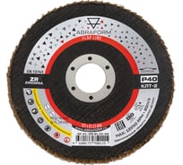 Круг лепестковый торцевой Zirconia от Мастерская Pit_Stop и Доктор дью 125 мм, P36, угловой ABRAFORM DD-FLAP-ZR-36-2