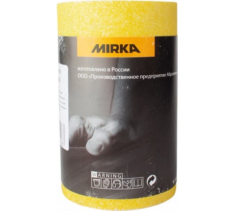 Шлифовальная лента Mirka на бумажной основе MIROX (115 мм х 5 м, Р180) 15485