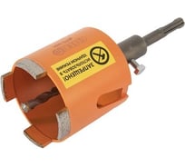 Коронка алмазная по бетону (75х90 мм; M16х110; SDS-plus) Спец СПЕЦ-0630002