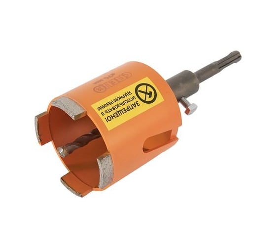 Коронка алмазная по бетону (75х90 мм; M16х110; SDS-plus) Спец СПЕЦ-0630002 1