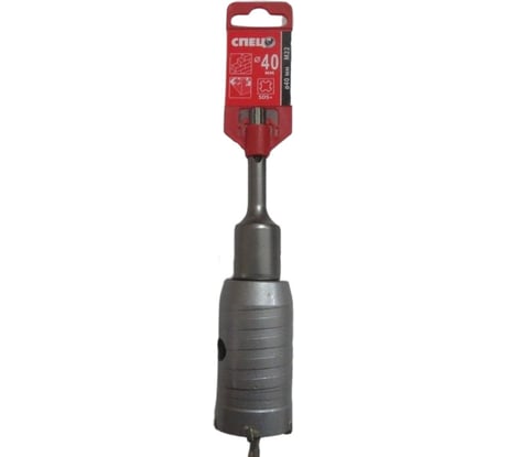 Коронка по кирпичу с твердосплавными напайками (40 мм; M22х110 мм; SDS-plus) Спец СПЕЦ-0620002