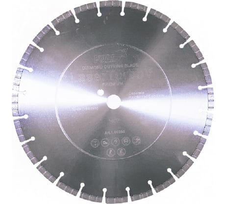 Диск алмазный LaserTurboV PREMIUM (350х25.4 мм) VOLL 1.00350