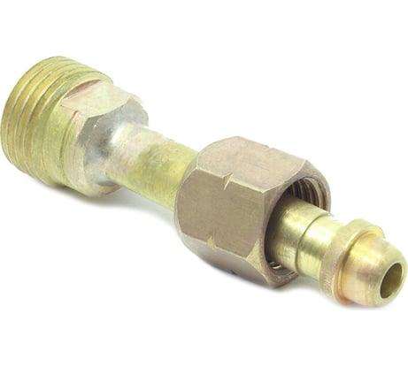 Переходник рукавный (М12 гайка-М16 наружная, левые; 60 мм) СваркаДжет 4301010803073