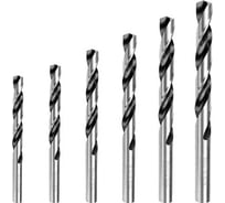 Набор сверл по металлу (6 шт; 2-8 мм) INGCO AKD1055