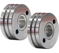 Ролик (2 шт; 1.2-1.6 мм; порошковая проволока) для INMIG 315T/350T/400T/500T FUBAG 31552